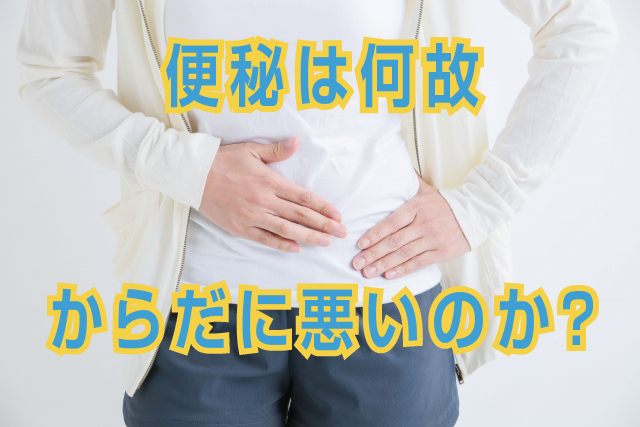 便秘は何故身体に悪いのか？